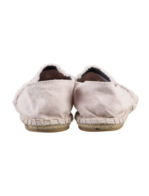 Chanel Interlocking CC Logo Canvas Espadrilles