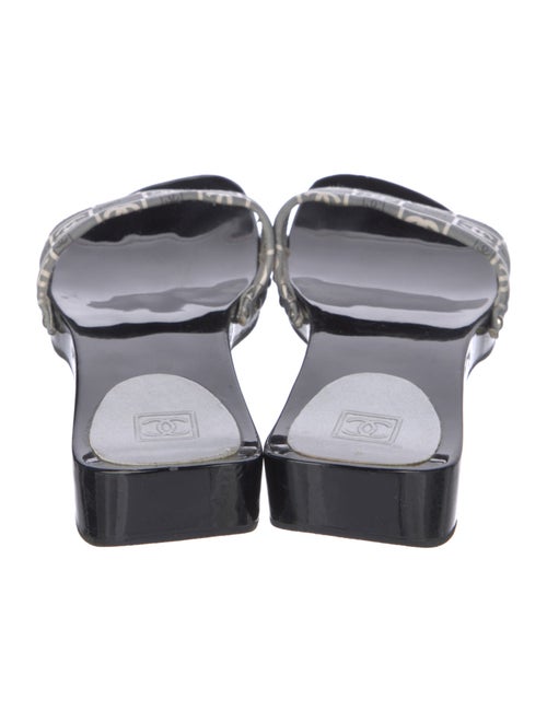 Chanel 2004 Interlocking CC Logo Slides