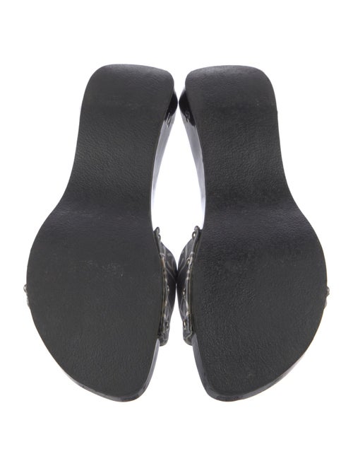 Chanel 2004 Interlocking CC Logo Slides