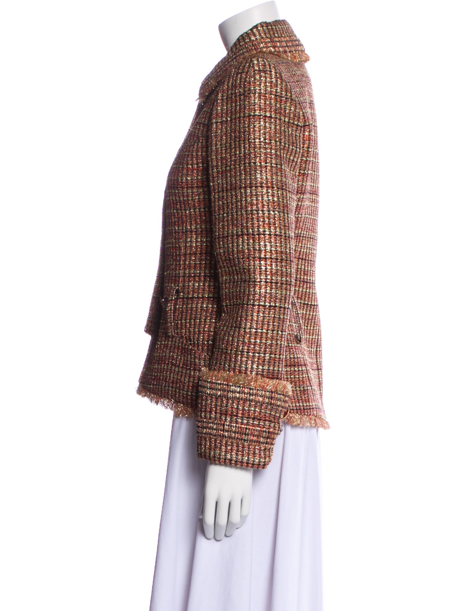 Chanel 2019 Tweed Pattern Jacket w/ Tags