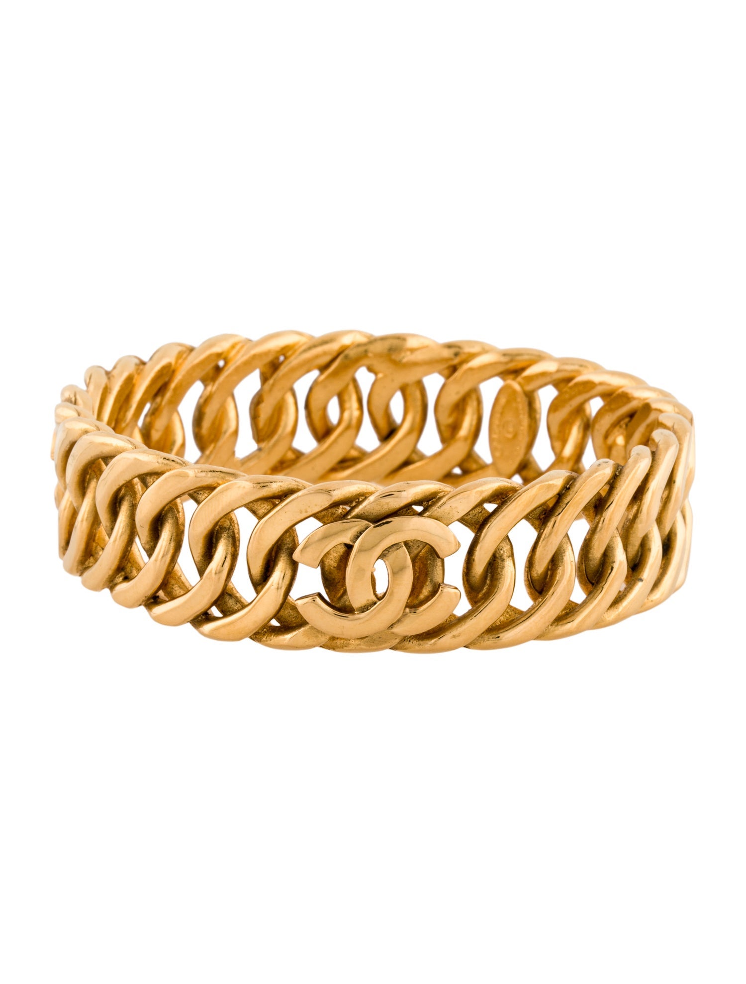 Chanel Vintage CC Bangle