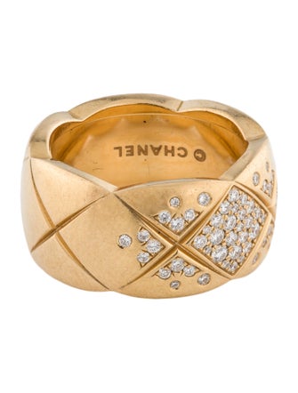Chanel 18K Diamond Coco Crush Band