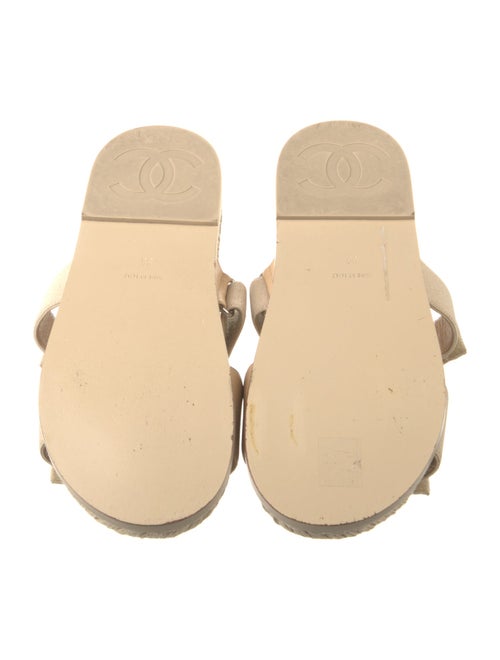 Chanel 2021 Interlocking CC Logo Espadrilles
