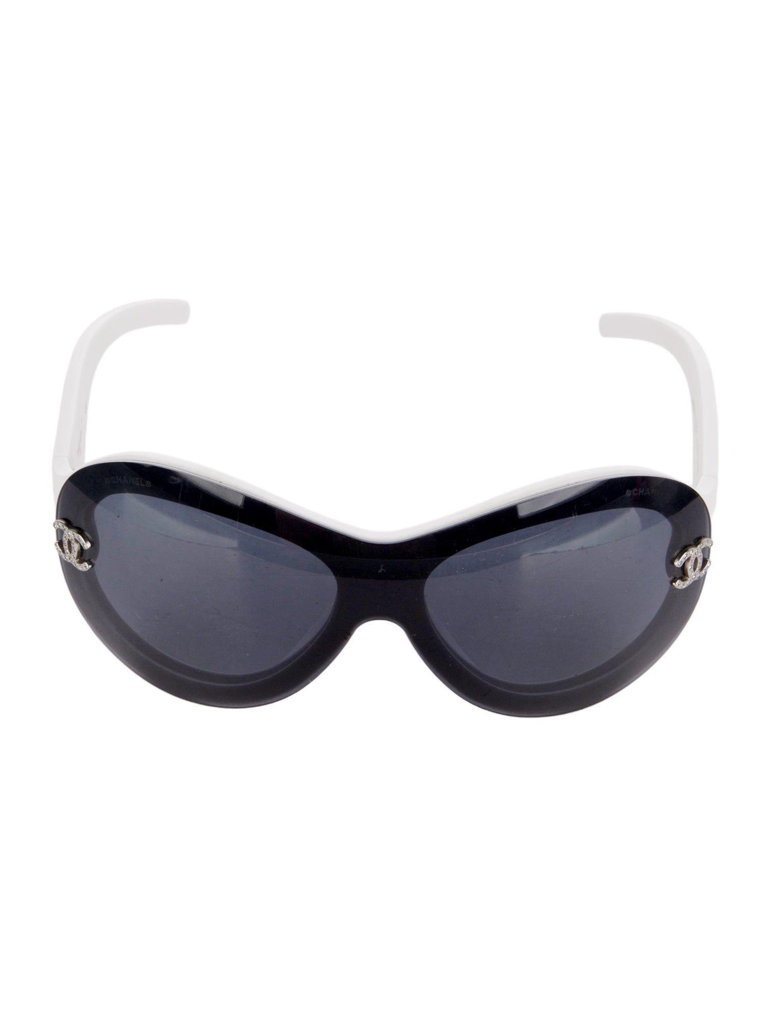 Chanel Interlocking CC Logo Cat-Eye Sunglasses