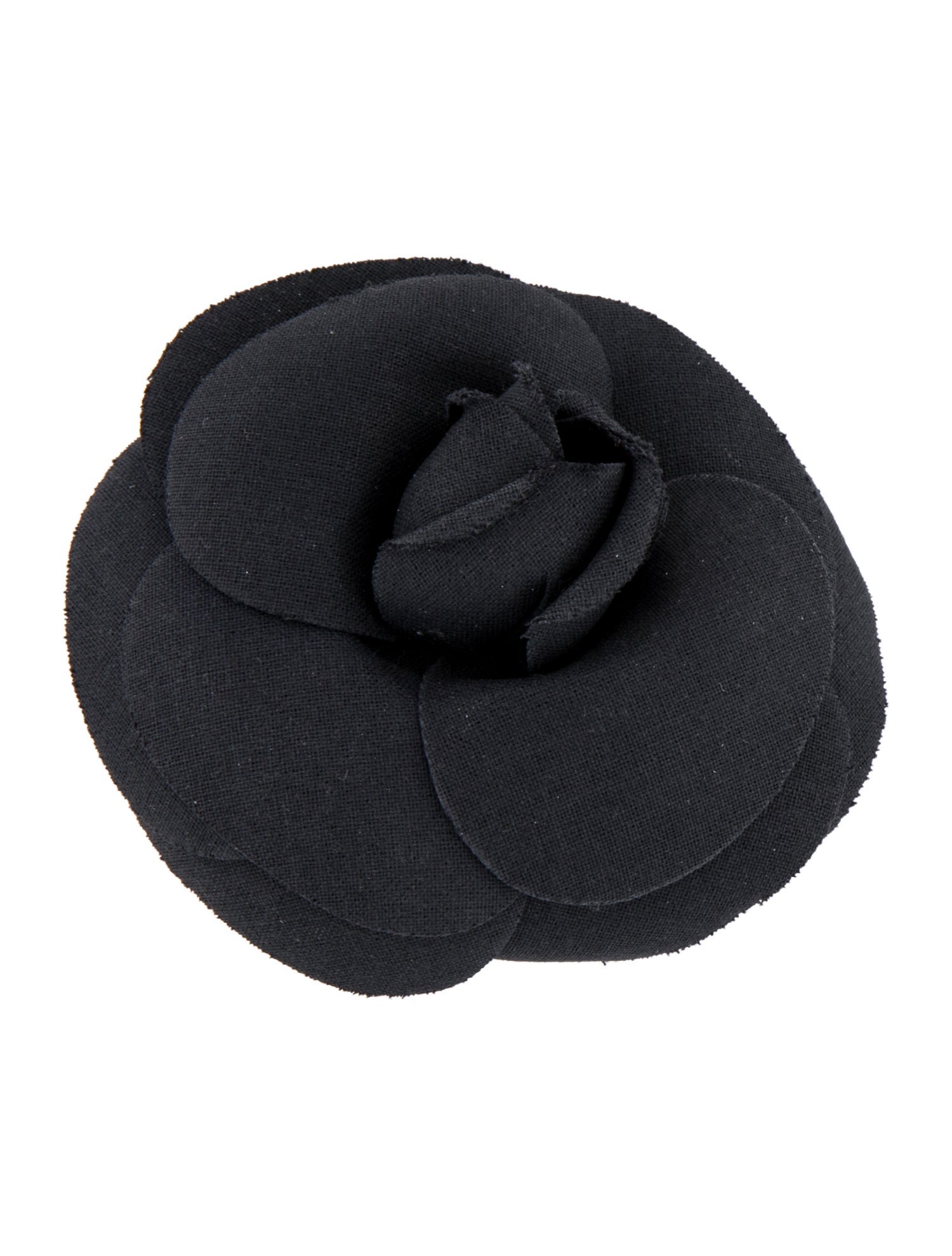 Chanel Fabric Camellia Brooch
