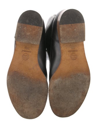 Chanel 2014 Interlocking CC Logo Combat Boots