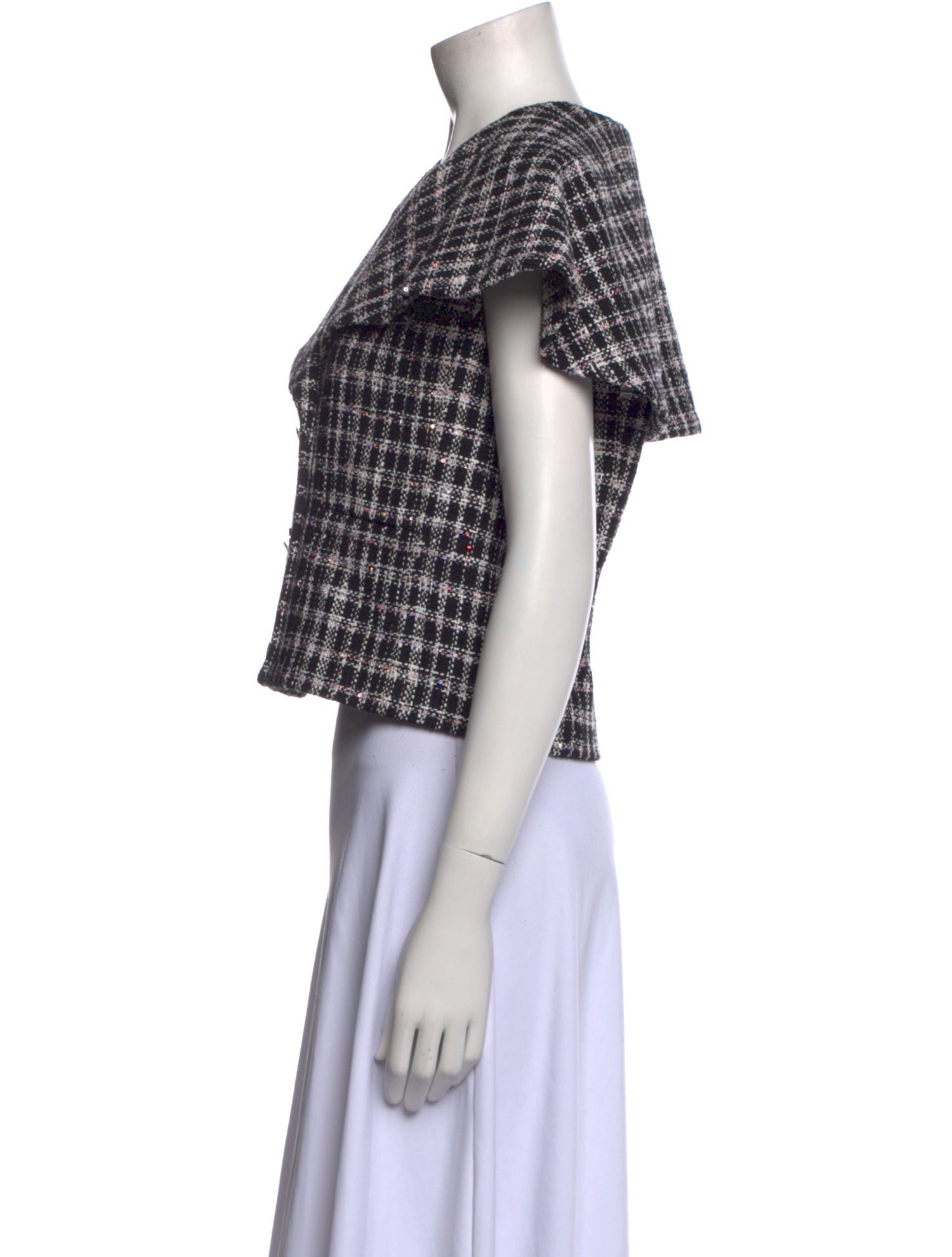 Chanel 2025 Plaid Print Jacket