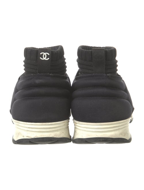 Chanel 2017 Interlocking CC Logo Sock Sneakers