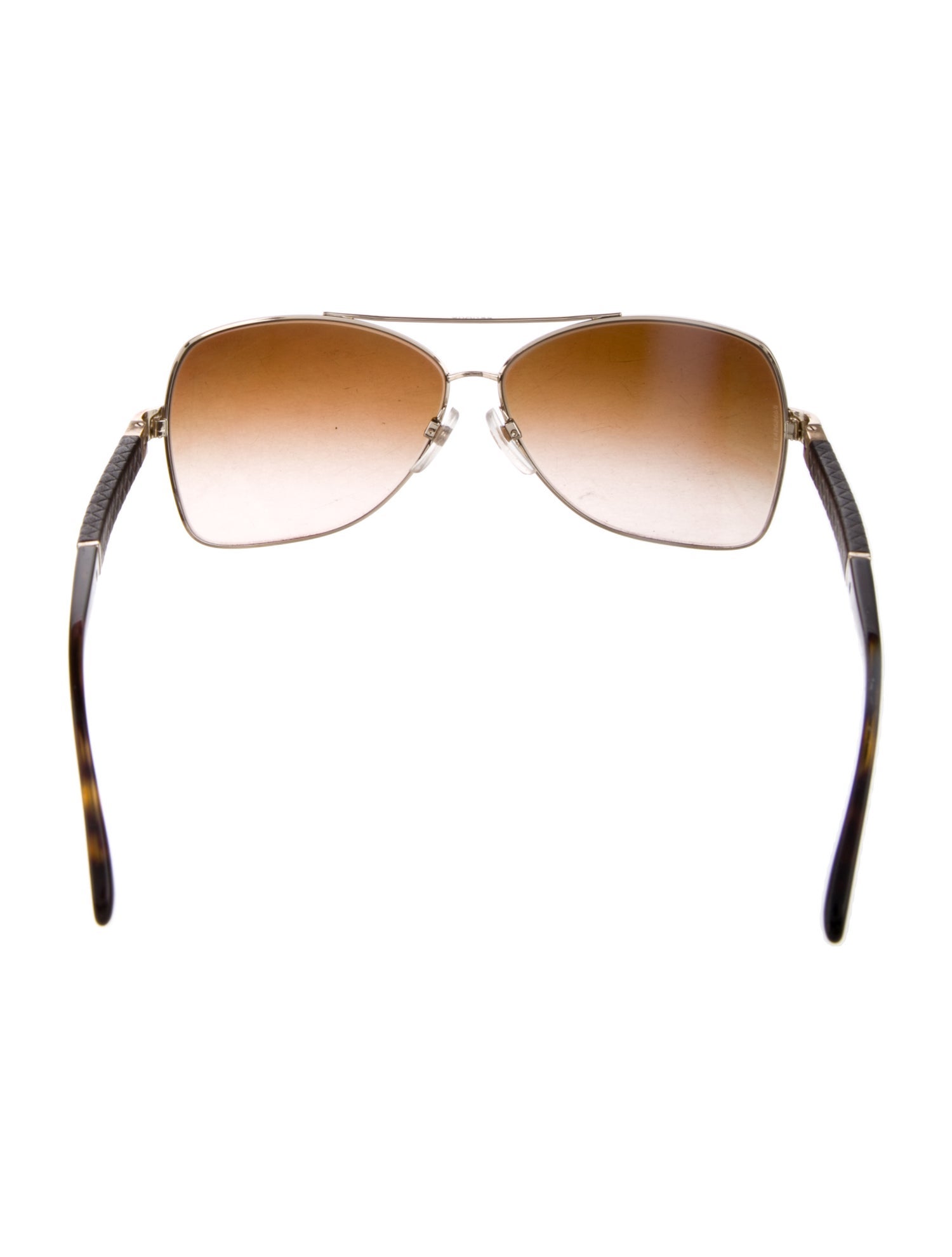 Chanel Interlocking CC Logo Aviator Sunglasses