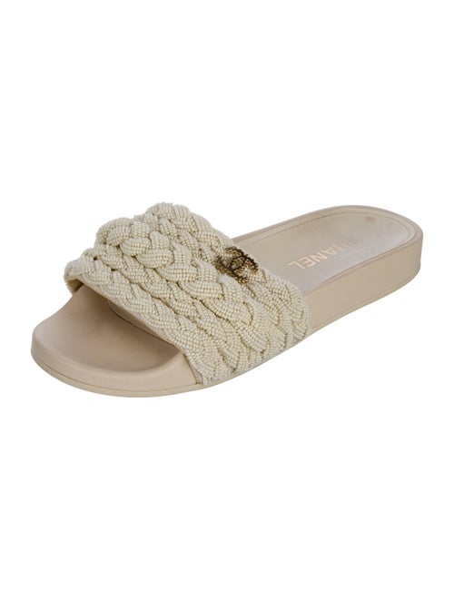 Chanel 2020 Interlocking CC Logo Slides