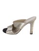 Chanel 2017 Interlocking CC Logo Mules