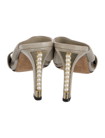 Chanel 2017 Interlocking CC Logo Mules