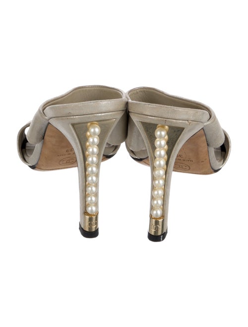 Chanel 2017 Interlocking CC Logo Mules