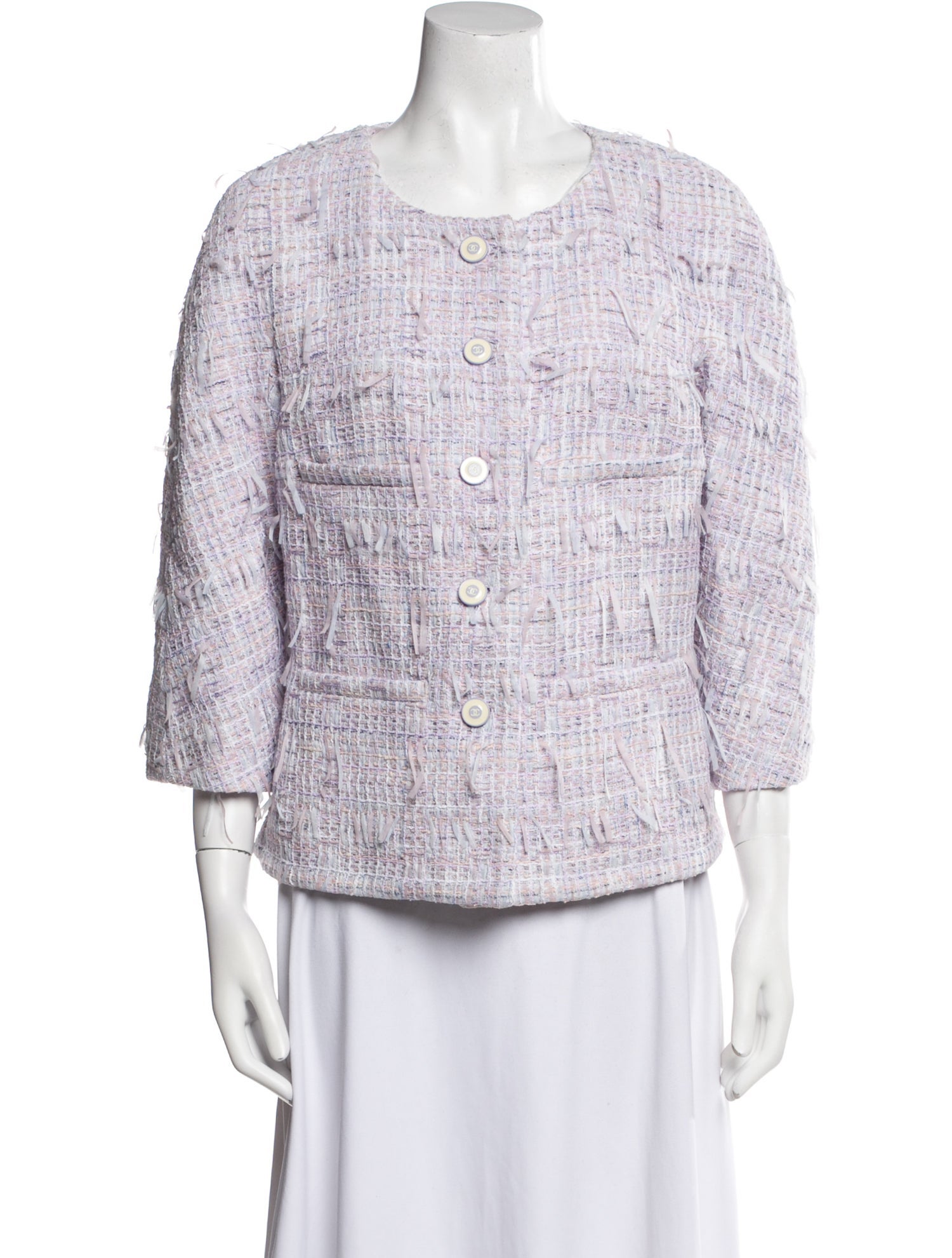 Chanel 2018 Tweed Pattern Evening Jacket w/ Tags