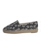 Chanel Interlocking CC Logo Lambskin Espadrilles