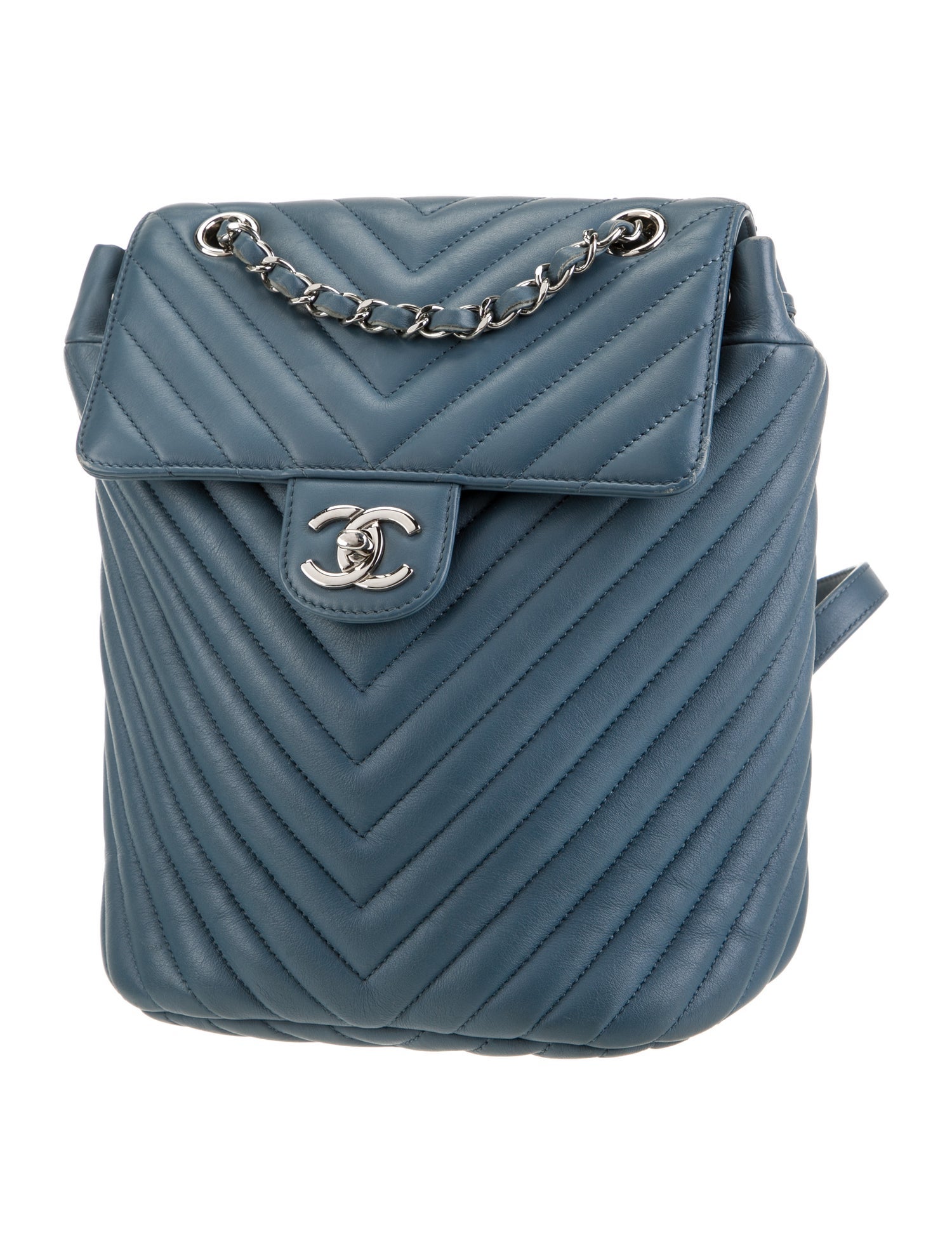 Chanel Small Chevron Urban Spirit Backpack