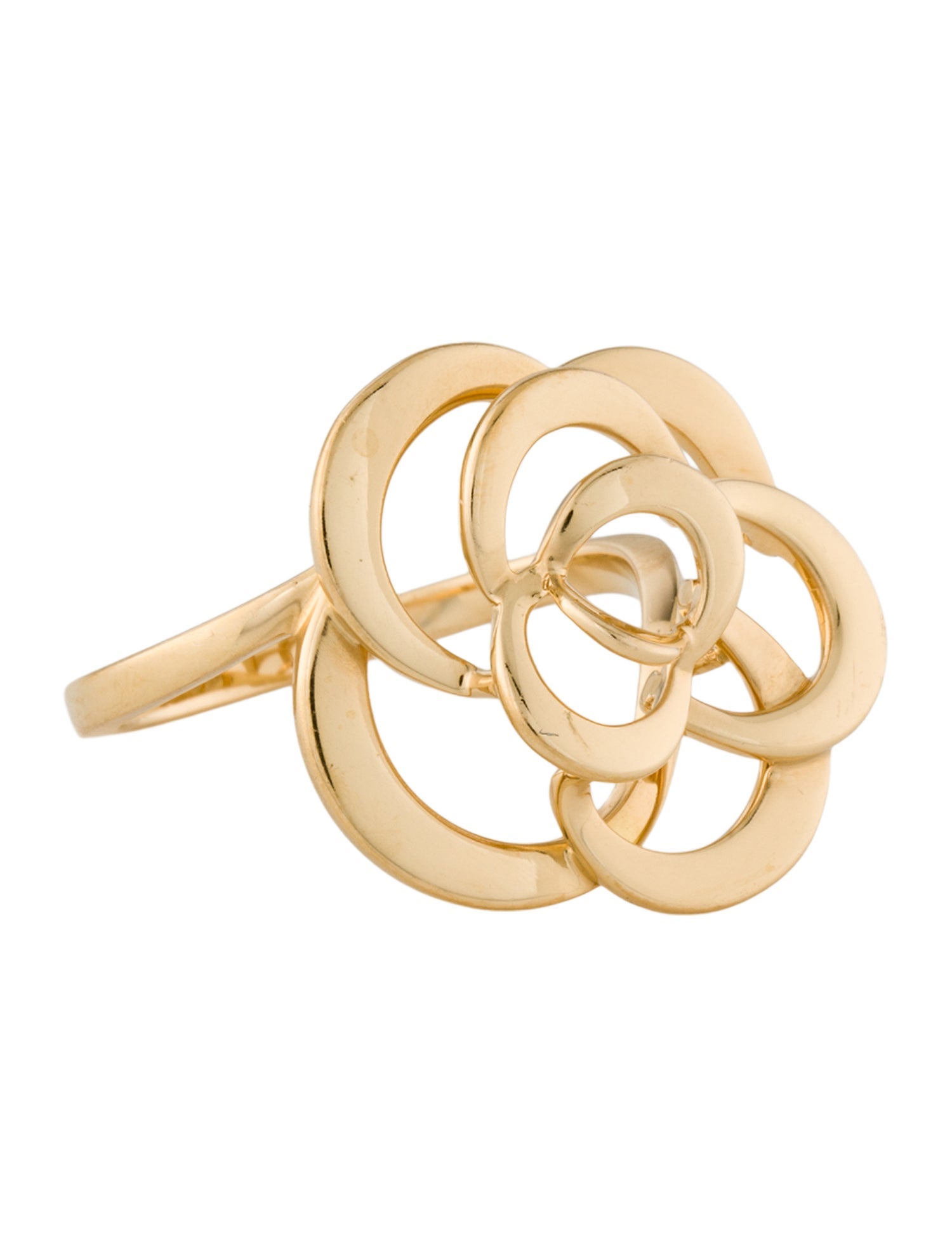 Chanel 18K Fil de Camélia Ring