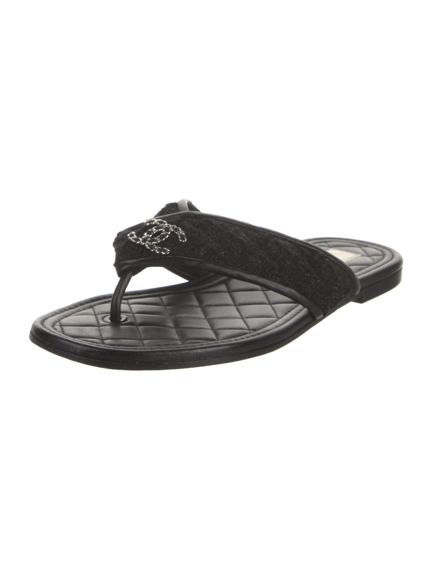 Chanel 2023 Interlocking CC Logo Slides