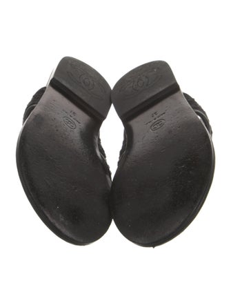 Chanel 2023 Interlocking CC Logo Slides