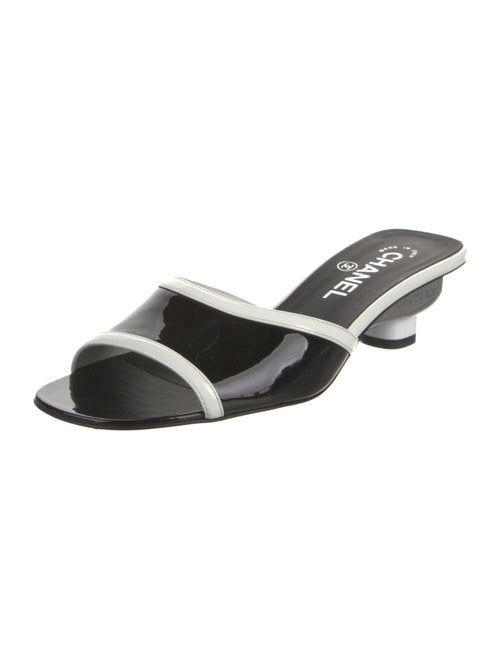 Chanel 2024 Patent Leather Slides