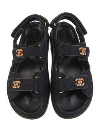 Chanel 2021 Gate No. 5 Slingback Sandals