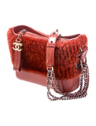 Chanel Small Shearling Gabrielle Hobo