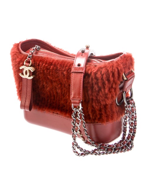 Chanel Small Shearling Gabrielle Hobo