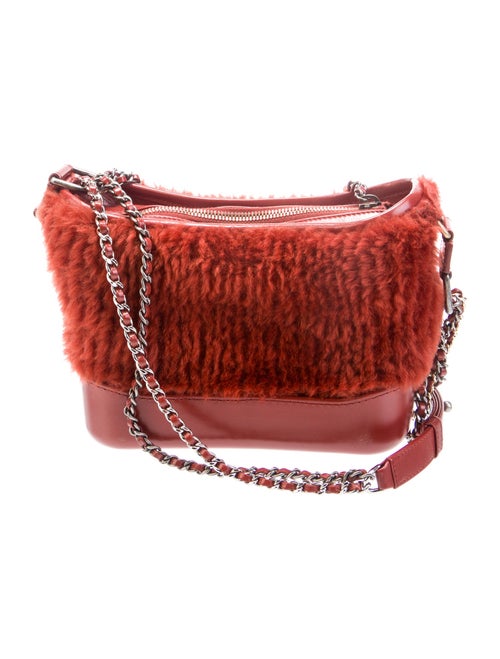 Chanel Small Shearling Gabrielle Hobo