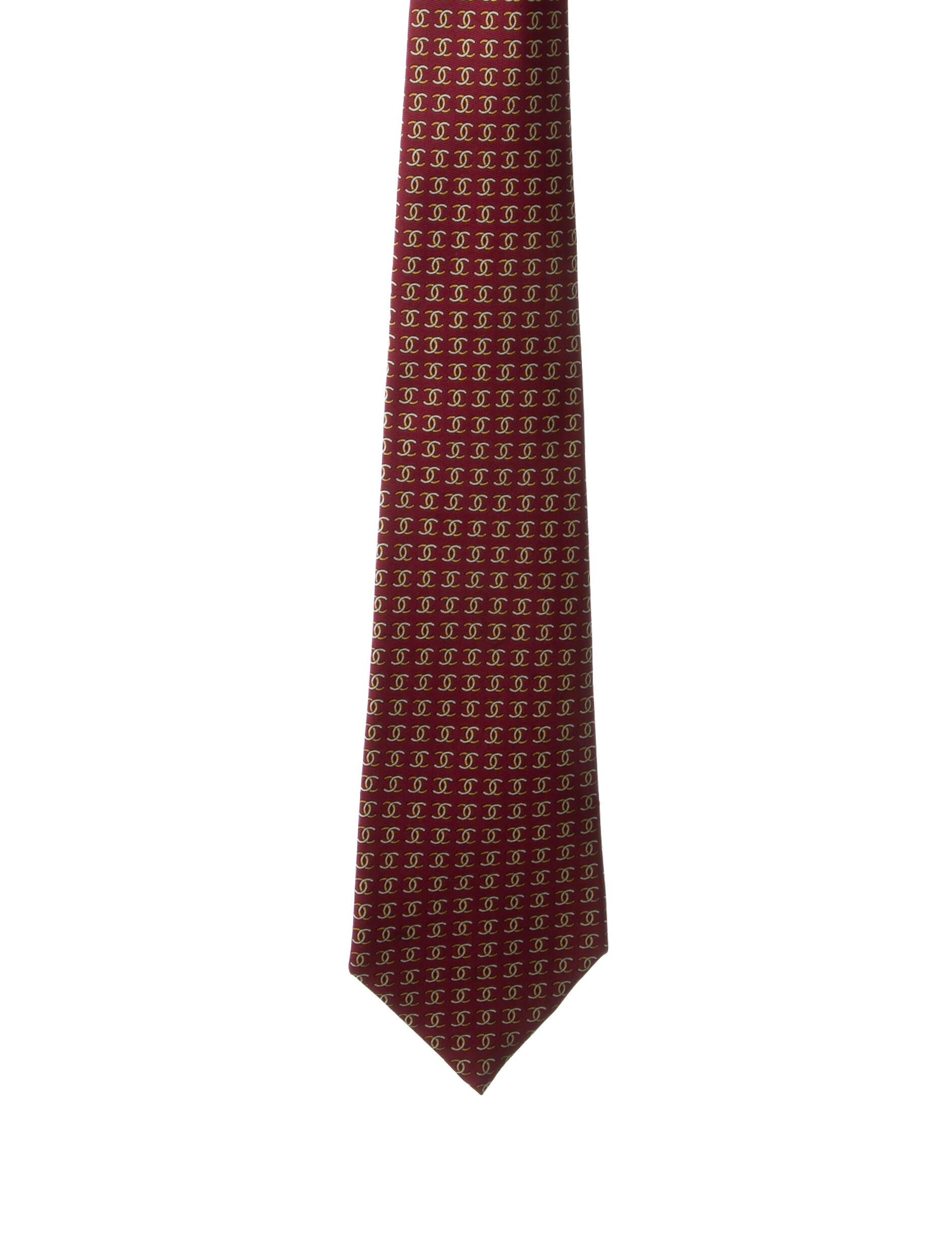 Chanel CC Silk Tie
