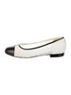 Chanel 2015 Interlocking CC Logo Ballet Flats