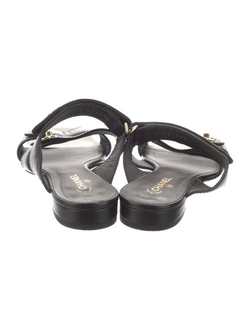 Chanel 2021 Interlocking CC Logo Slides