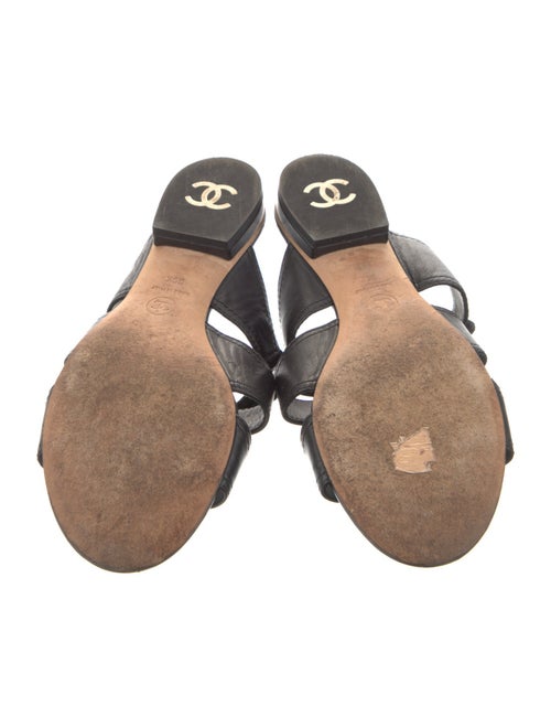 Chanel 2021 Interlocking CC Logo Slides