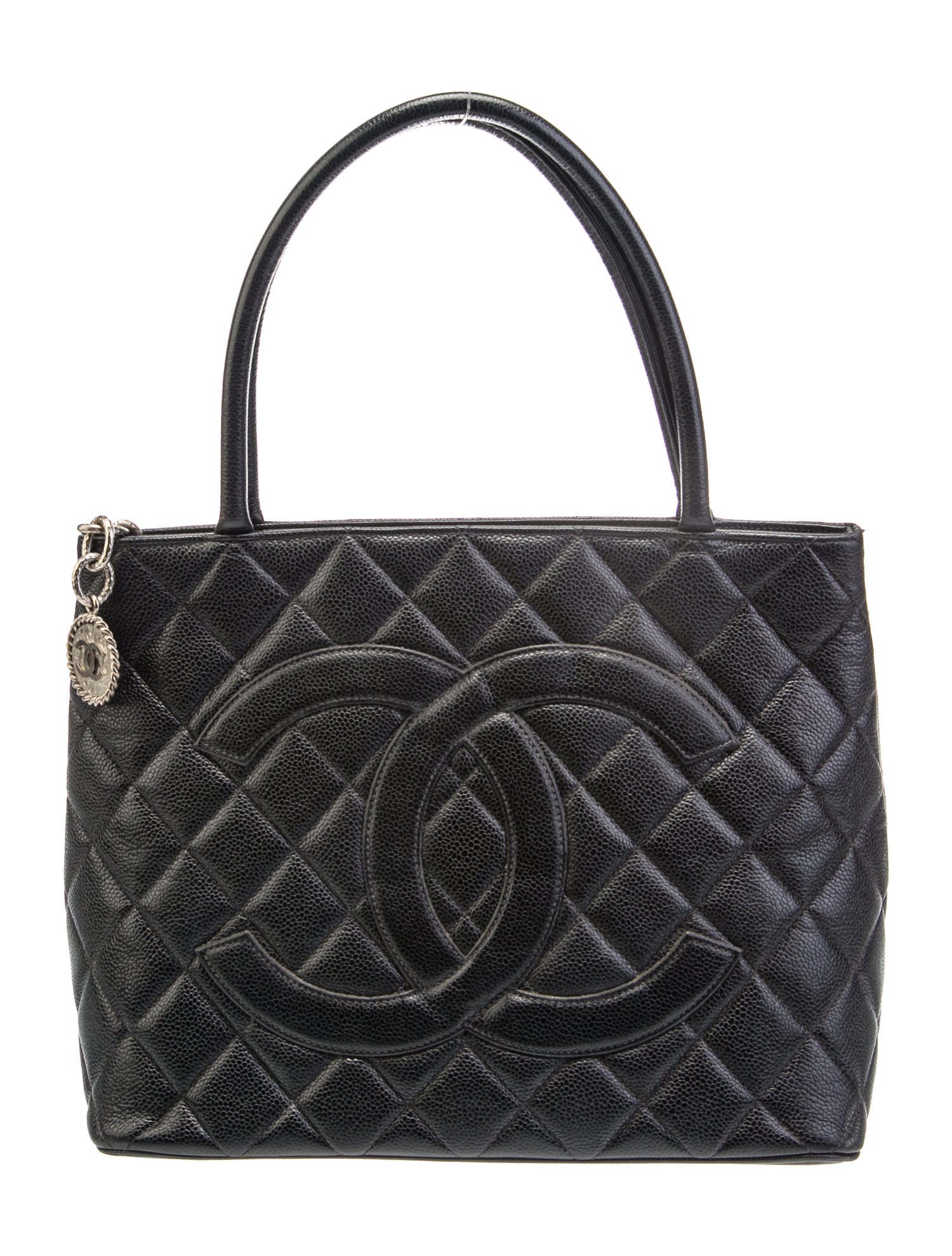 Chanel Caviar Medallion Tote