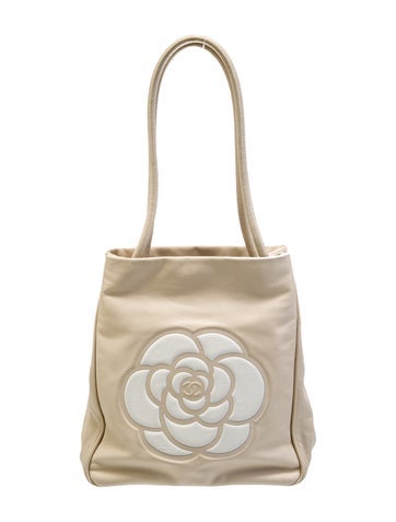 Chanel Handle Bags Small Camellia Tote
