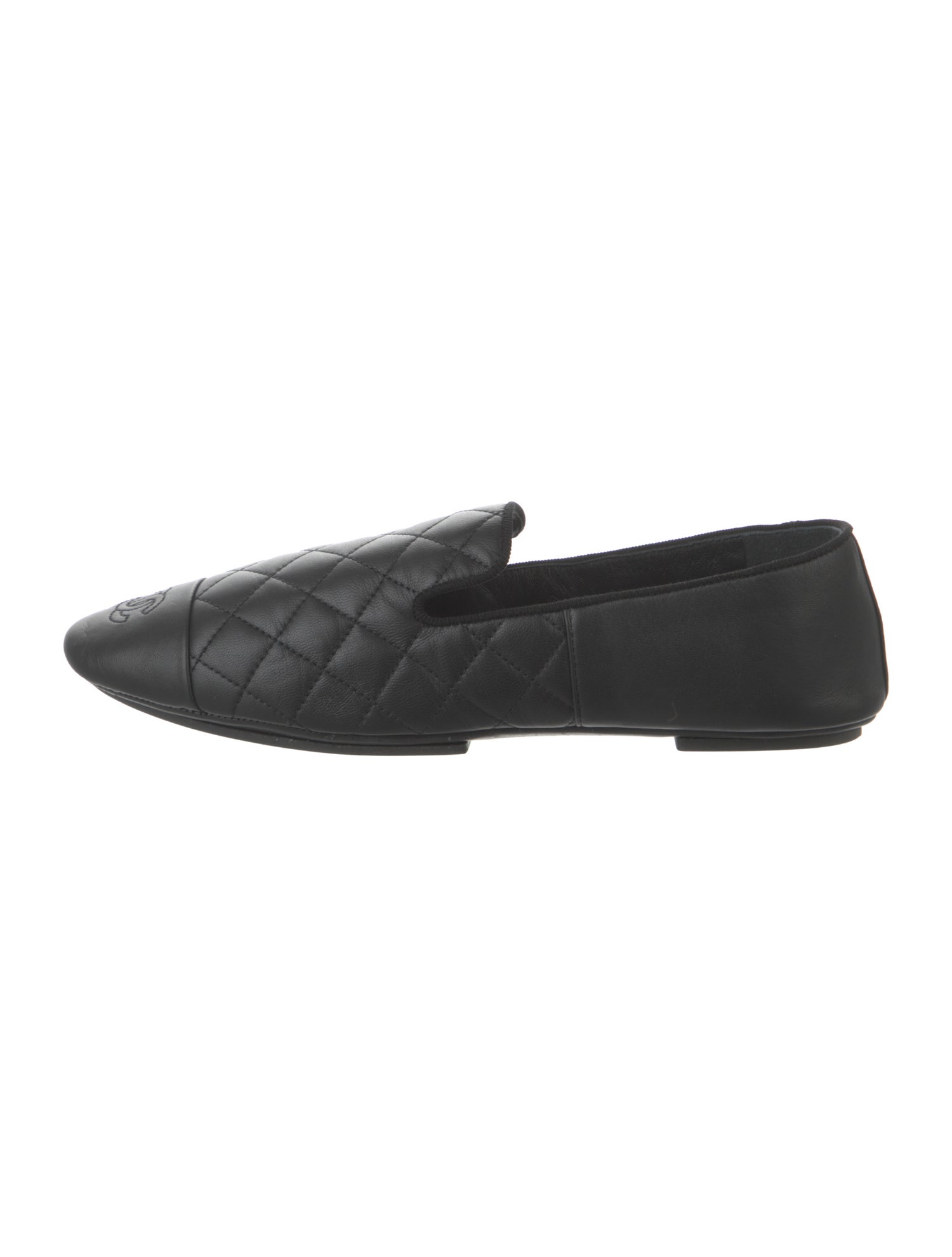 Chanel 2021 Interlocking CC Logo Loafers