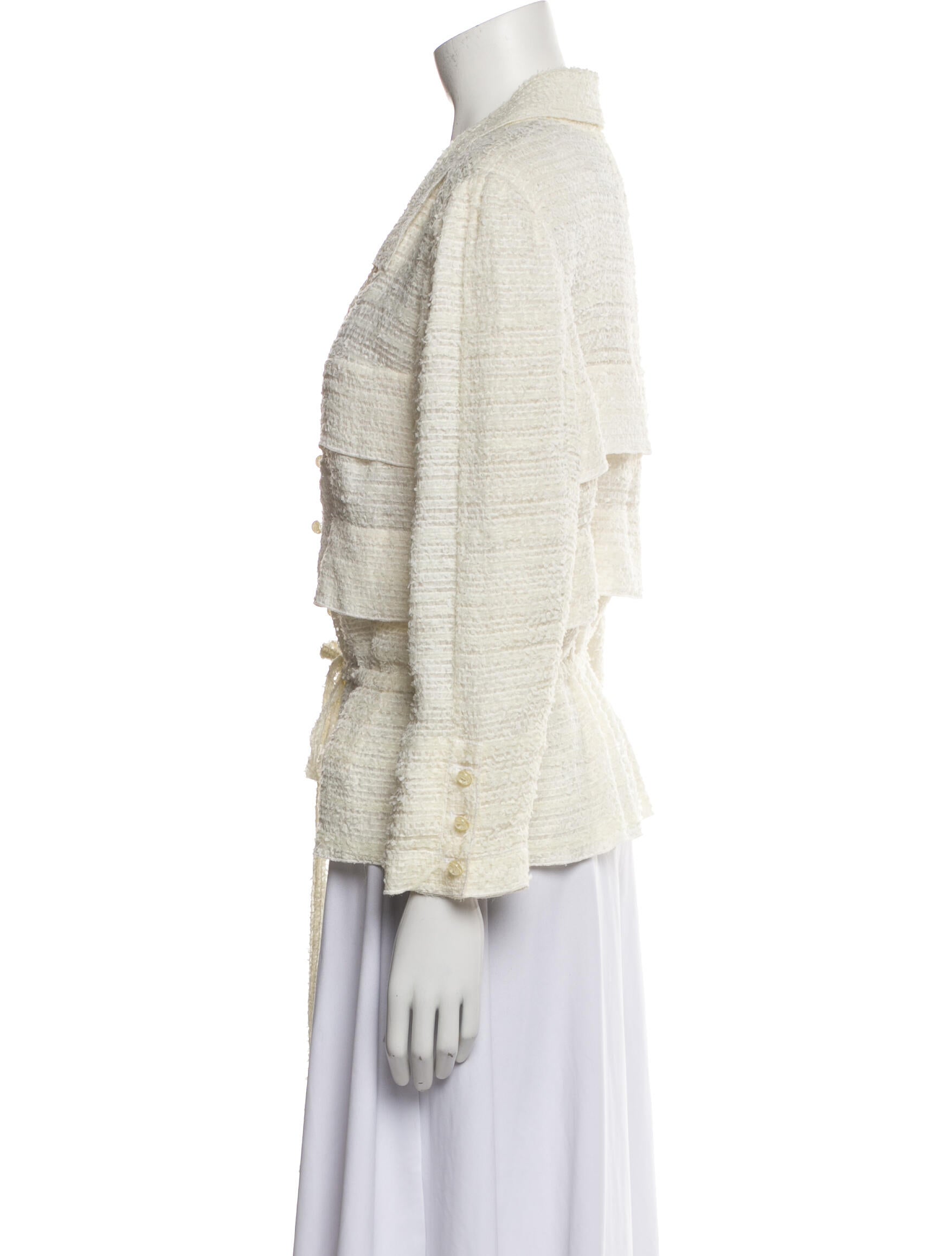 Chanel 2006 Three-Quarter Sleeve Blouse