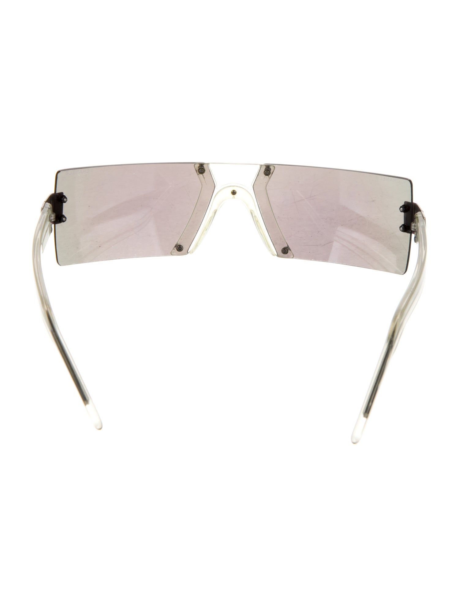 Chanel Vintage Wrap Mask Sunglasses