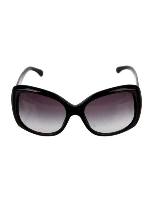 Chanel Interlocking CC Logo Oversize Sunglasses