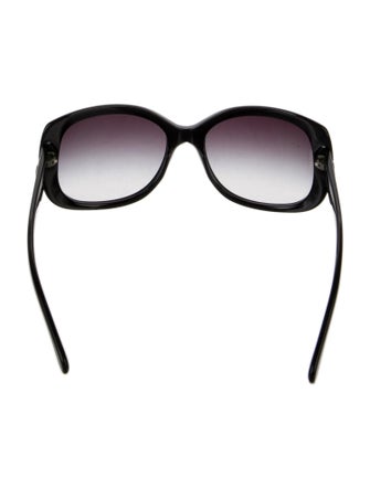 Chanel Interlocking CC Logo Oversize Sunglasses