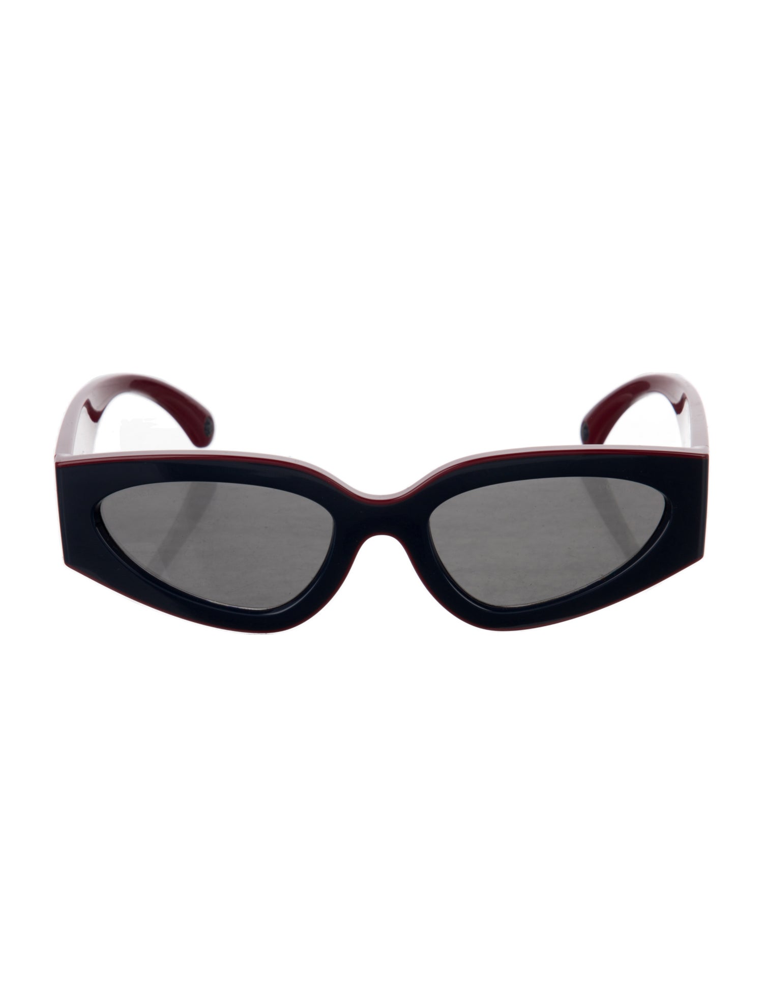 Chanel Interlocking CC Logo Square Sunglasses