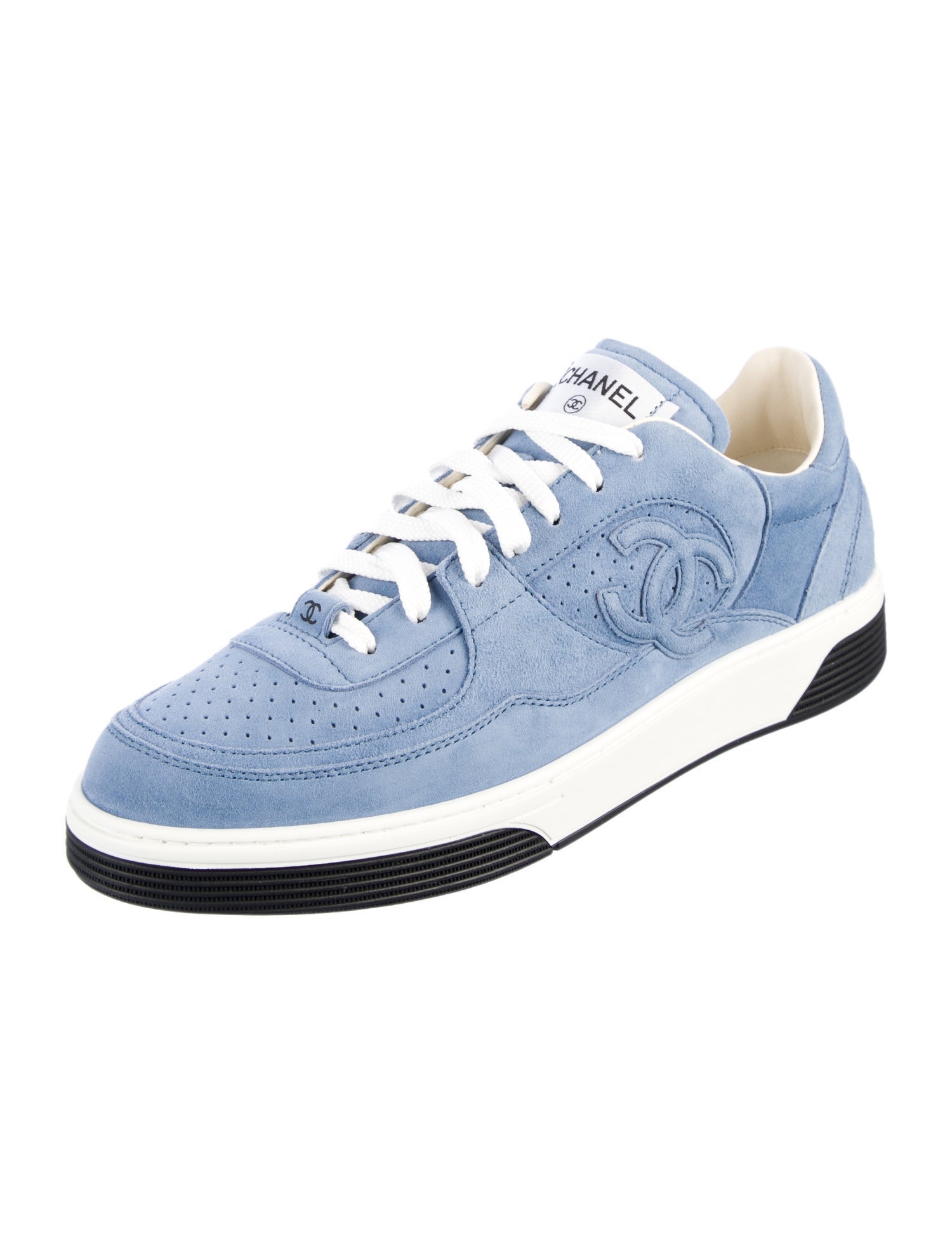 Chanel 2023 Interlocking CC Logo Sneakers