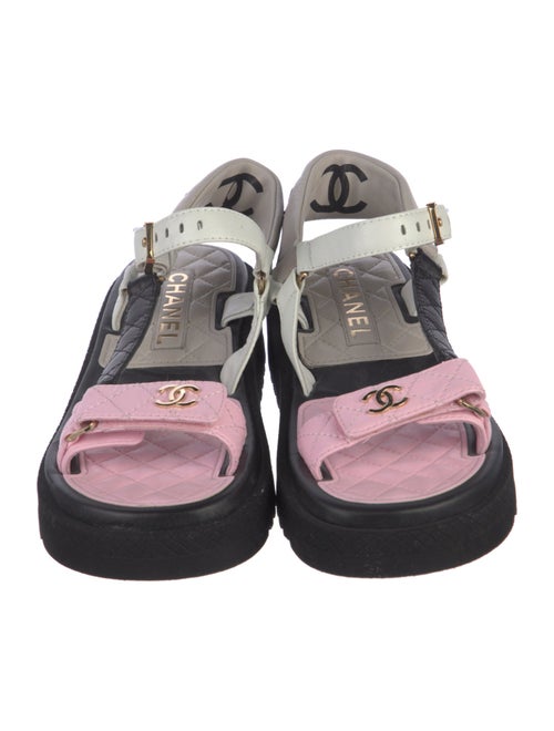 Chanel 2023 Interlocking CC Logo Espadrilles