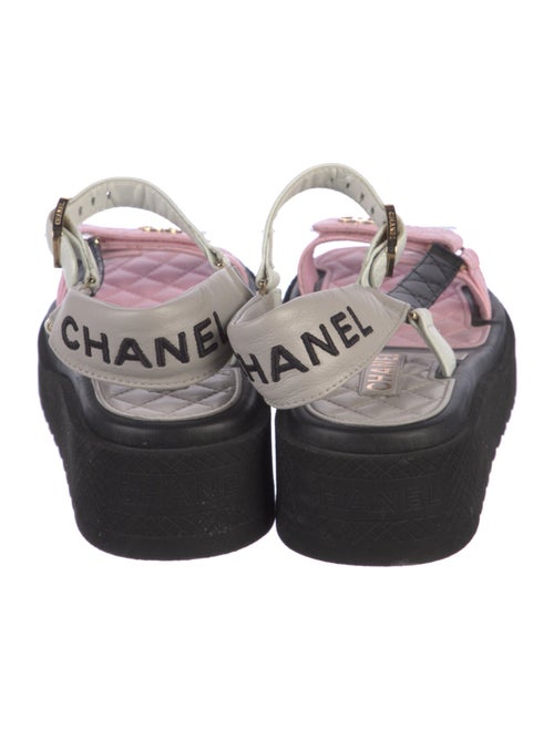 Chanel 2023 Interlocking CC Logo Espadrilles