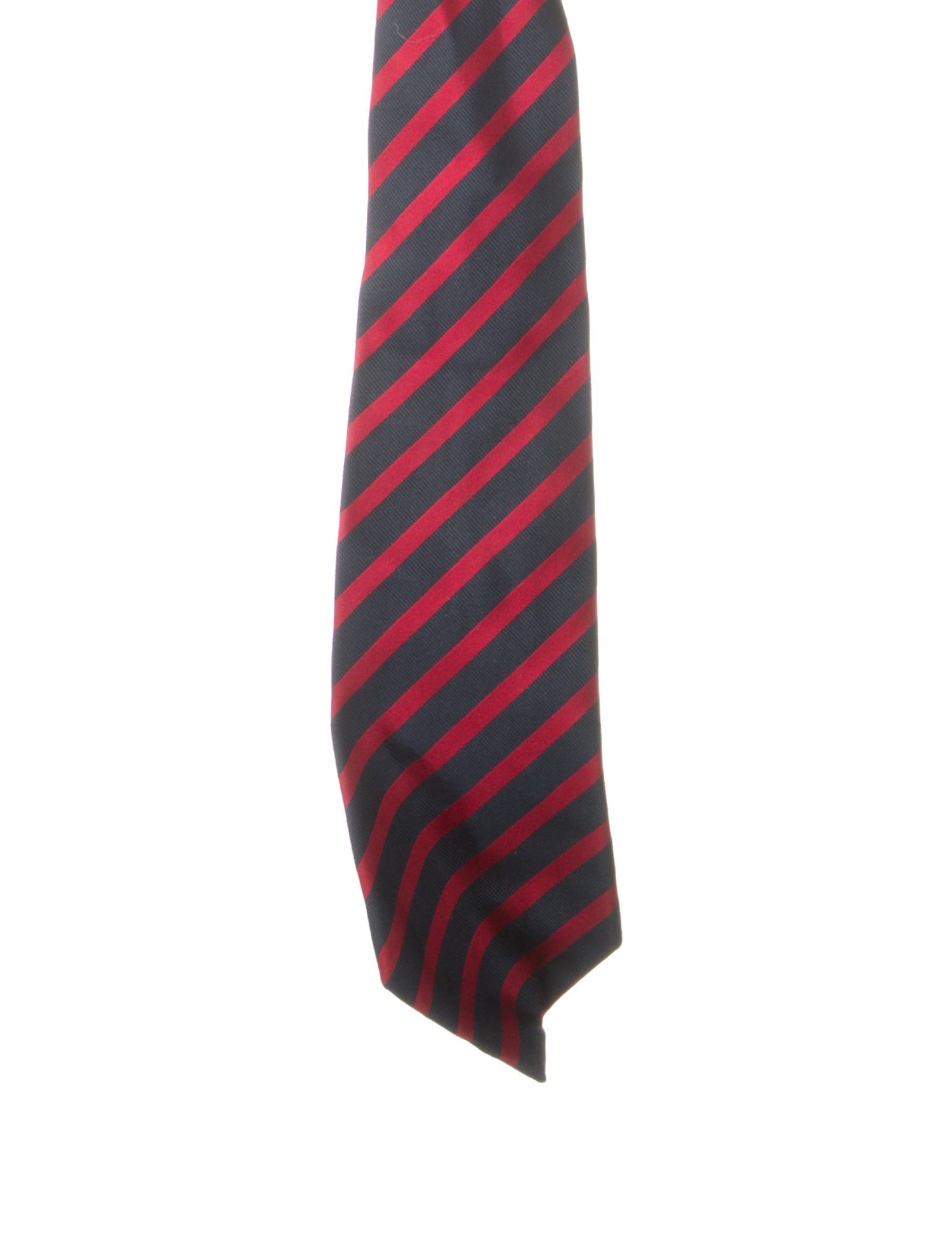 Chanel Vintage Silk Striped Tie