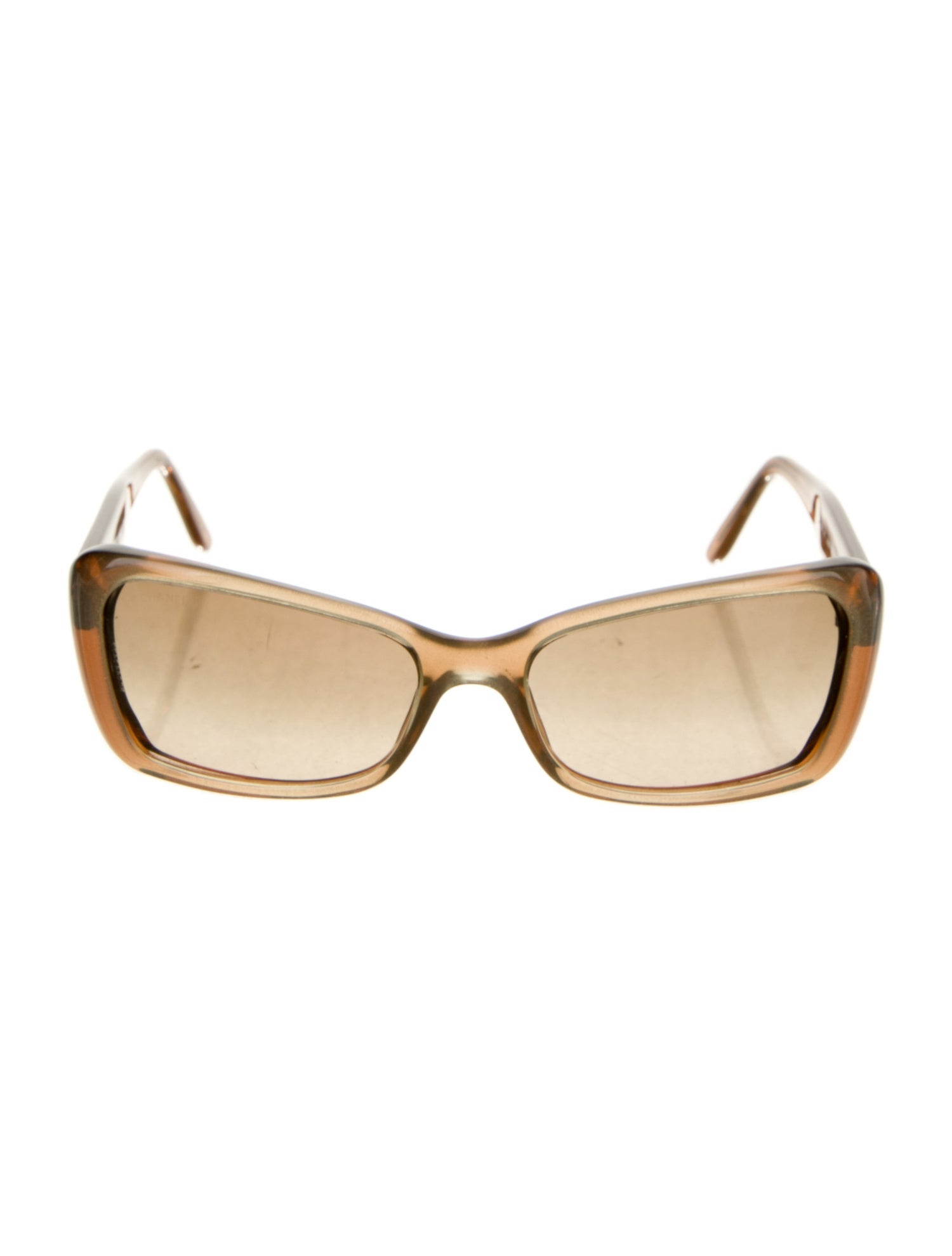 Chanel Interlocking CC Logo Square Sunglasses