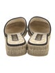 Chanel 2023 Interlocking CC Logo Espadrilles