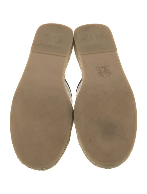 Chanel 2023 Interlocking CC Logo Espadrilles