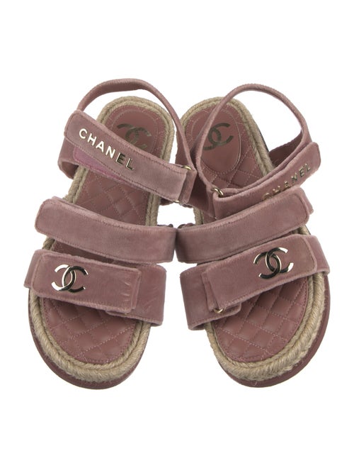 Chanel 2022 Interlocking CC Logo Espadrilles