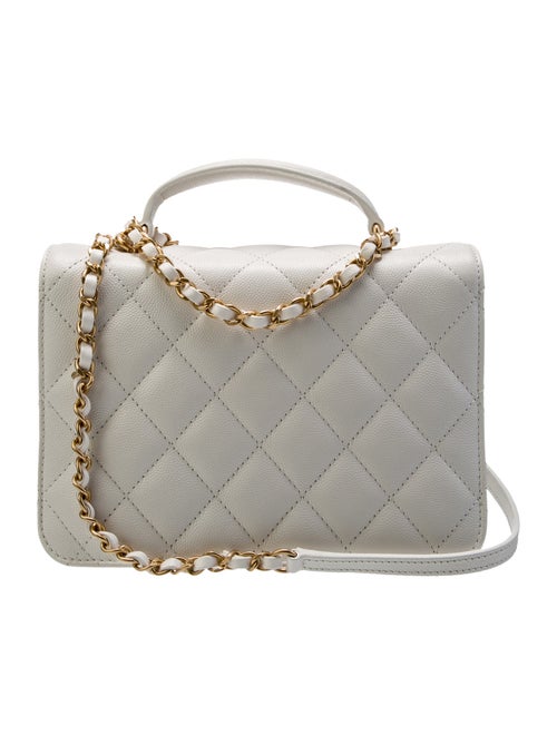 Chanel Mini Top Handle Flap Bag