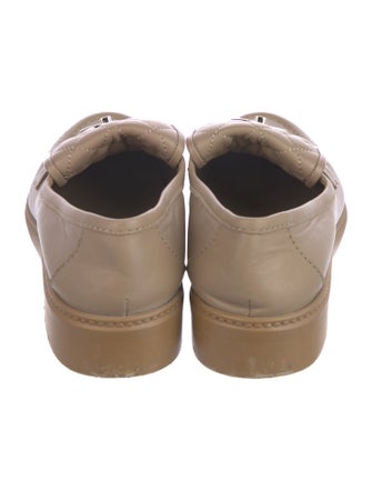 Chanel 2022 Interlocking CC Logo Loafers